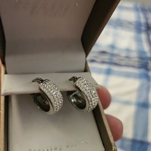 Sterling silver earrings.